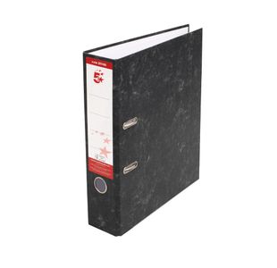 5 Star Lever Arch File A4 70mm Spine (Pack of 10) 297498