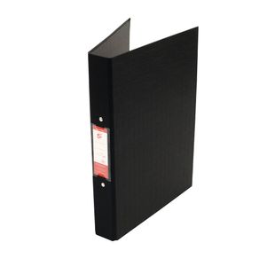 5 Star 2O-Ring Binder A4 Polypropylene Black (Pack of 10) 34028X