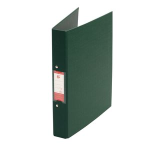 5 Star 2O-Ring Binder A4 Polypropylene Green (Pack of 10) 34031X