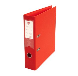5 Star Premium Lever Arch File A4 70mm Spine Polypropylene Red (Pack of 10) 340352