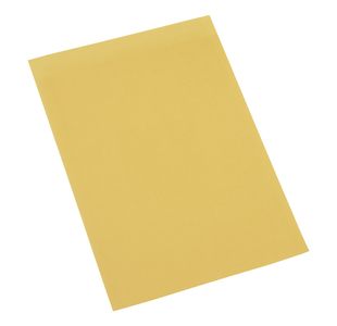 5 Star Recycled Square Cut Folder Foolscap 180gsm Yellow (Pack of 100) 34045X
