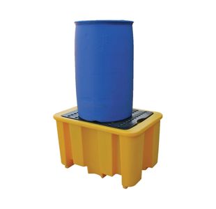 5 Star Spill Pallet for 1x 205L Drum Yellow FS420530