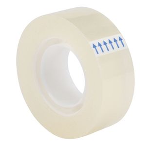 5 Star Easy-tear Tape Polypropylene Clear Small 40 Microns 18mmx33m (Pack of 8) 464866