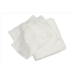 5 Star Light Duty Bin Liners 40 Litre Capacity White (Pack of 1000) 465136
