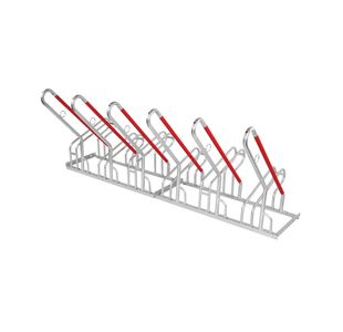 City Hybrid Bicycle Rack 6 Cycle Capacity FS604965