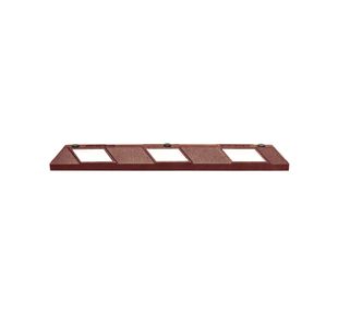 Park-Aid Wheel Stop 1200mm Brick Red/Wht FS606112