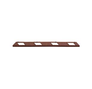 Park-Aid Wheel Stop 1800mm Brick Red/Wht FS606211
