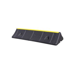 Traffic-Line Heavy Duty Wheel Stop Rubber 1000x300x150 Blk FS606280