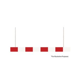 Traffic-Line Height Restriction Bar 2500mm Red/Wht FS606334