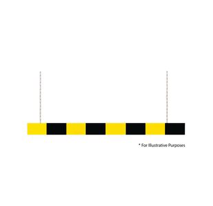 Traffic-Line Height Restriction Bar 2000mm Ylw/Blk FS606532