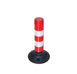 Traffic-Line Off-Highway Flexible Post 460mm Red/Wht FS607928