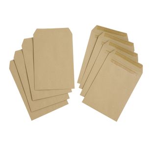 5 Star C5 Pocket Envelope Self Seal 80gsm Plain Manilla (Pack of 500) 638531