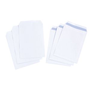 5 Star C4 Pocket Envelope Self Seal 90gsm White (Pack of 250) 638558