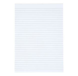 5 Star Memo Pad Headbound Ruled 160 Pages A4 60gsm White Paper (Pack of 10) 638701