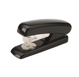 5 Star Half Strip Stapler Capacity 20 Sheets Plastic Top and Base Black 638841