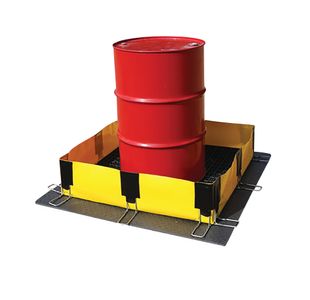 5 Star InstaBund Pool 4 Corner/4 Side 1000x1000x250mm Yellow FS642295
