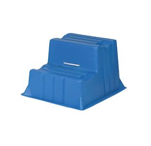 5 Star 2 Tread Industrial Steps PE Blue 510x600x370mm FS645821