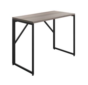 5 Star Lova Folding Rectangular Desk Grey Oak/Black FS646385