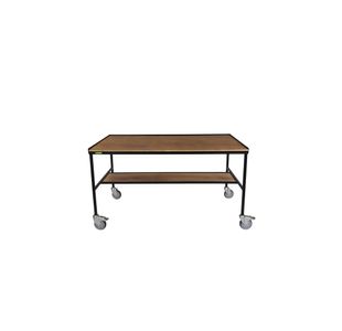 5 Star Mobile Workstation with Undershelf 1500x600x860mm FS647221