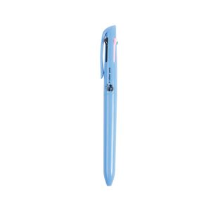5 Star 4 Colour Peer Marking Ballpoint Pen Blue Barrel Black/Purple/Green/Pink (Pack of 12) FS667984
