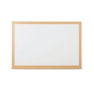 5 Star Magnetic Drywipe Whiteboard Wood Frame 1200x900mm FS669113