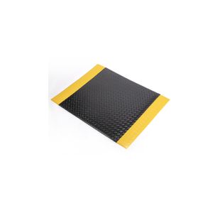 5 Star Anti-Fatigue Comfort Plus Mat 0.9 x 1.5m Black/Yellow FS712689