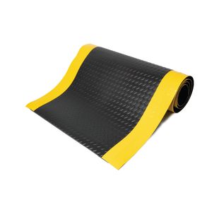 5 Star Anti-Fatigue Deckplate Mat 0.6 x 1m Black/Yellow FS712709