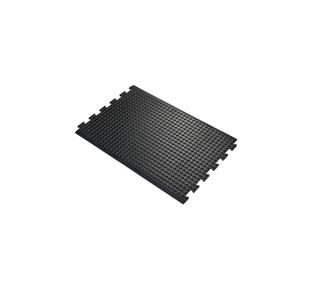 5 Star Anti-Fatigue Bubble Safety Mat Middle 0.6 x 0.9m Black FS712722