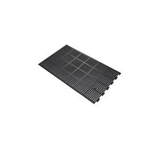 5 Star High Duty Anti-Fatigue Mat Black 0.9x1.5m Conn/1 Short FS712737