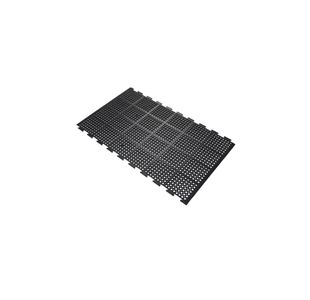 5 Star High Duty Anti-Fatigue Mat Black 0.9mx1.5m Conn/2 Long FS712740