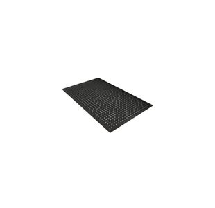 5 Star Anti-Slip Rubber Mat 0.92 x 1.53m Black Nitrile FS712743