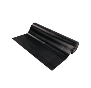 5 Star Ribbed Runner Mat 0.9m x 10m x 3mm Black FS712747