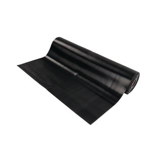 5 Star Ribbed Runner Mat 0.9m x 5m x 6mm Black FS712757