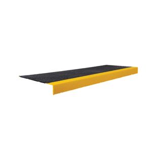 5 Star GRP Anti-Slip Stair Tread 3m x 345x55mm Black/Yellow FS712813
