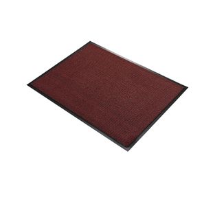 5 Star Entrance Door Mat 1.2 x 1m Black/Red FS712886