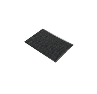 5 Star Heavy Duty Ribbed Door Mat 0.8 x 1.2m Charcoal FS712940