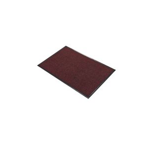 5 Star Heavy Duty Ribbed Door Mat 0.8 x 1.2m Red FS712943