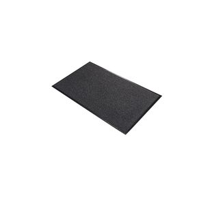 5 Star Indoor High Traffic Entrance Mat 0.6 x 0.9m Black/Grey FS712952
