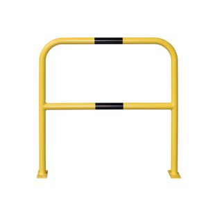 Traffic-Line Steel Hoop Guard for Outdoor 1000x1000 Ylw/Blk FS786999