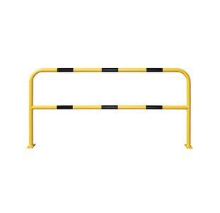 Traffic-Line Steel Hoop Guard for Indoor 1000x2000 Ylw/Blk FS790415