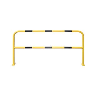 Traffic-Line Steel Hoop Guard for Outdoor 1000x2000 Ylw/Blk FS790576