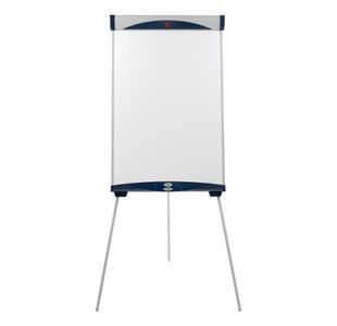 5 Star Drywipe Magnetic Easel with Pen Tray and Extension Arms A1/Euro Grey 915048