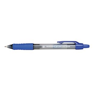 5 Star Retractable Gel Rollerball 0.7mm Tip 0.4mm Line Blue (Pack of 12) 930396