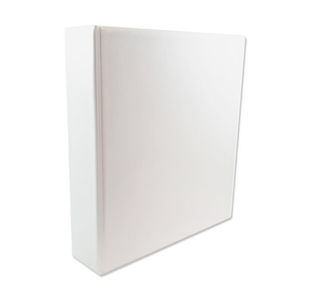 5 Star 2D-Ring Presentation Ring Binder A4 Polypropylene 65mm White (Pack of 10) 933135