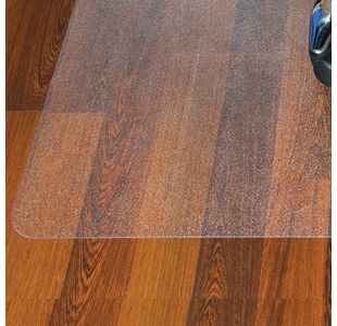 5 Star Chair Mat For Carpets Polycarbonate Lipped 890x1190mm Clear 935402