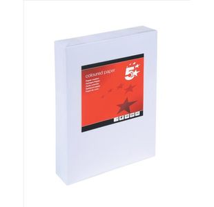 5 Star A4 Card Multifunctional 160gsm White (Pack of 250) 936399