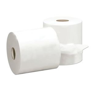 5 Star 1-Ply Centrefeed Tissue Refill for Jumbo Dispenser 180mmx300m White (Pack of 6) 936526