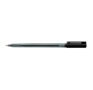 5 Star Ball Pen Medium 1mm Tip 0.5mm Line Black (Pack of 20) 938012
