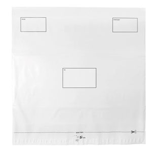 5 Star DX Waterproof Bags Self Seal White 470x430mm 50mm Flap (Pack of 100) 938527