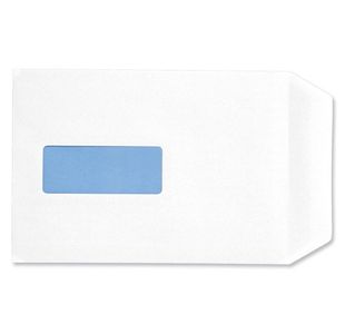 5 Star C5 Window Pocket Envelope Self Seal 90gsm 229x162mm White (Pack of 500) M90017